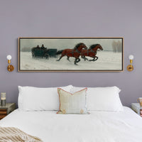 Gallop Through Winter Fields