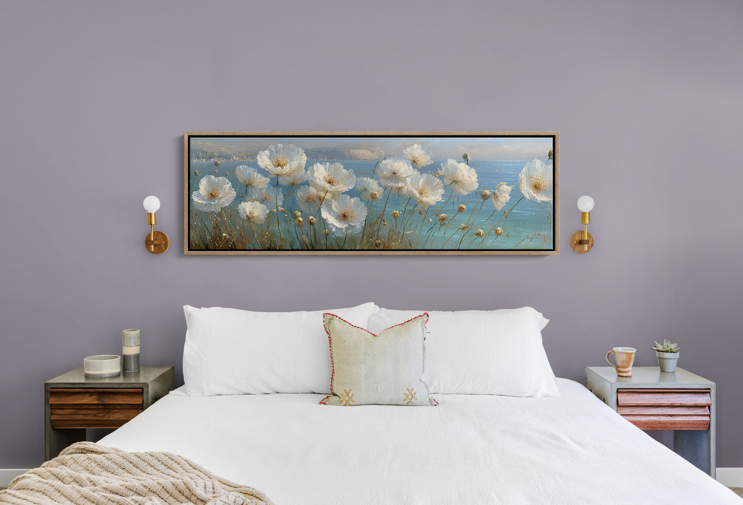 Coastal Breeze Among White Blossoms