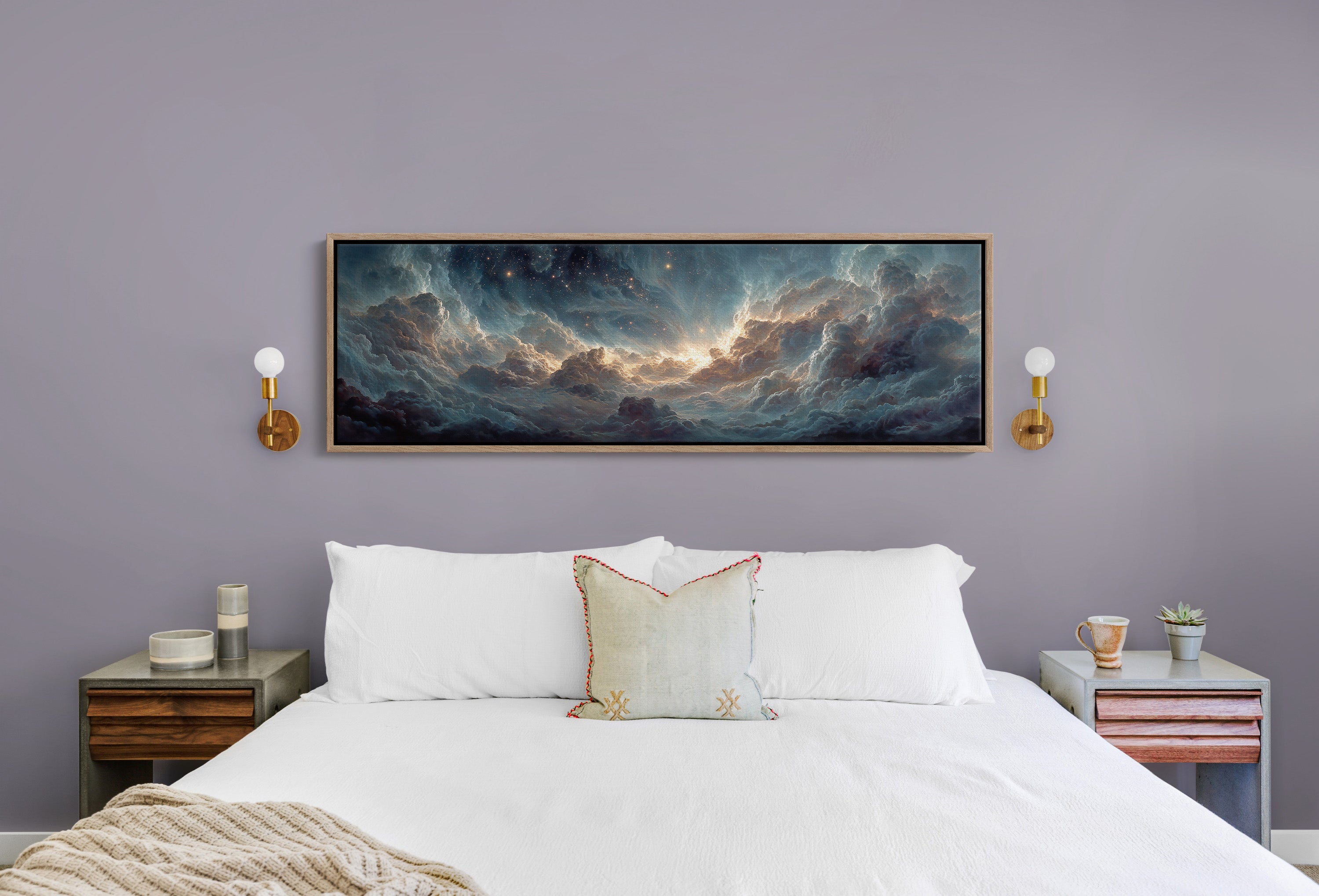 Where Starlight Breaks the Clouds