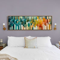Hills of Color in Gentle Rows