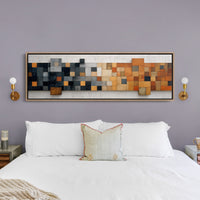 Rust and Charcoal Mosaic