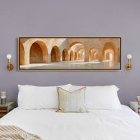 Sunlit Arches in Stillness