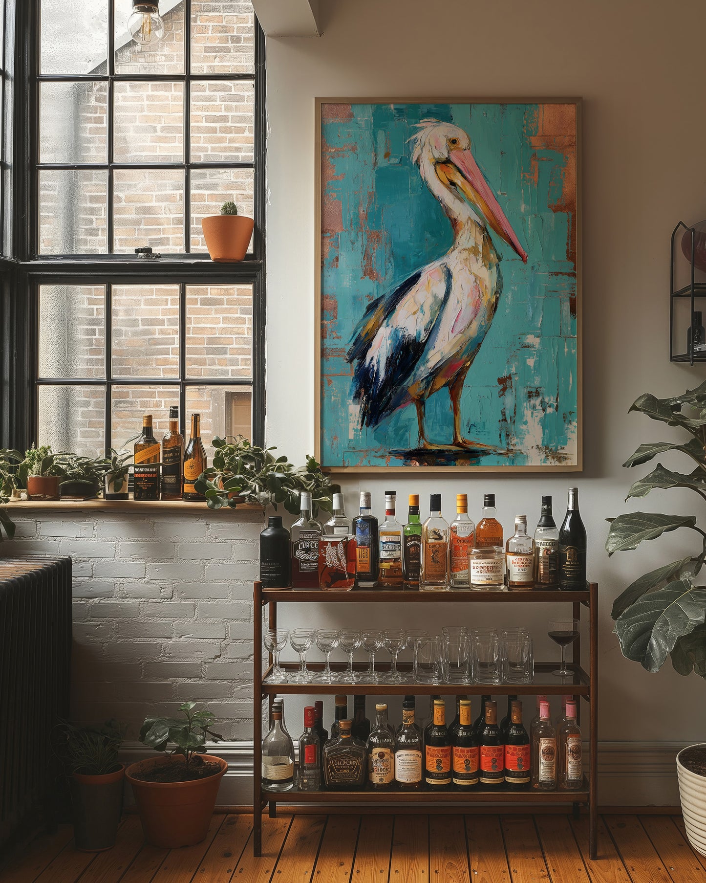 Harbor Sentinel in Turquoise Light