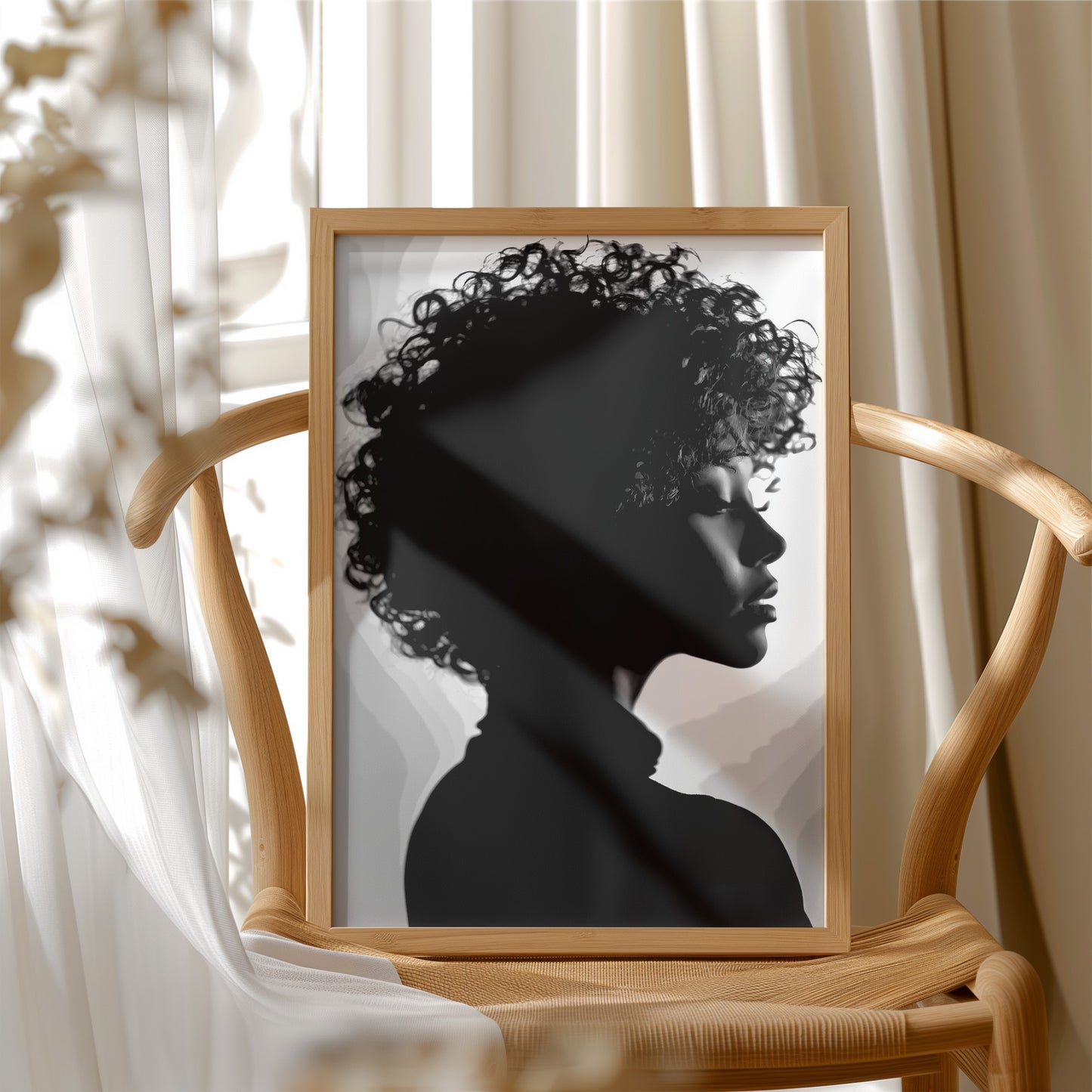 Shadow Framed in Silence
