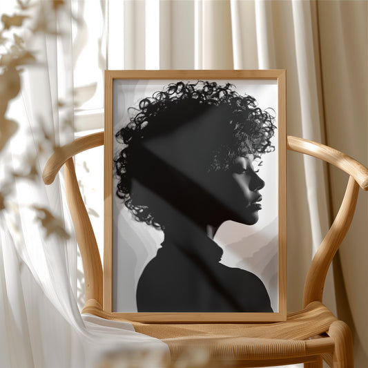 Shadow Framed in Silence