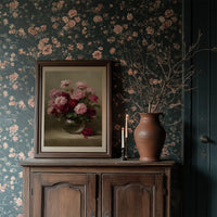 Blush and Burgundy in Bloom