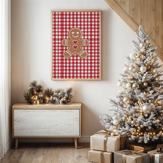 Hearts On The Gingham Table