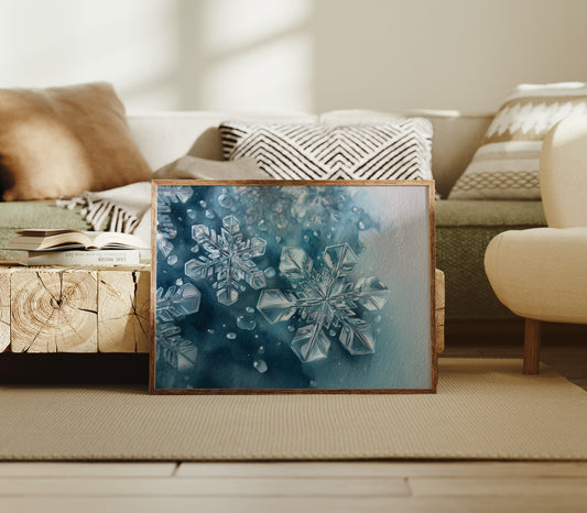 Crystalline Whispers of Winter