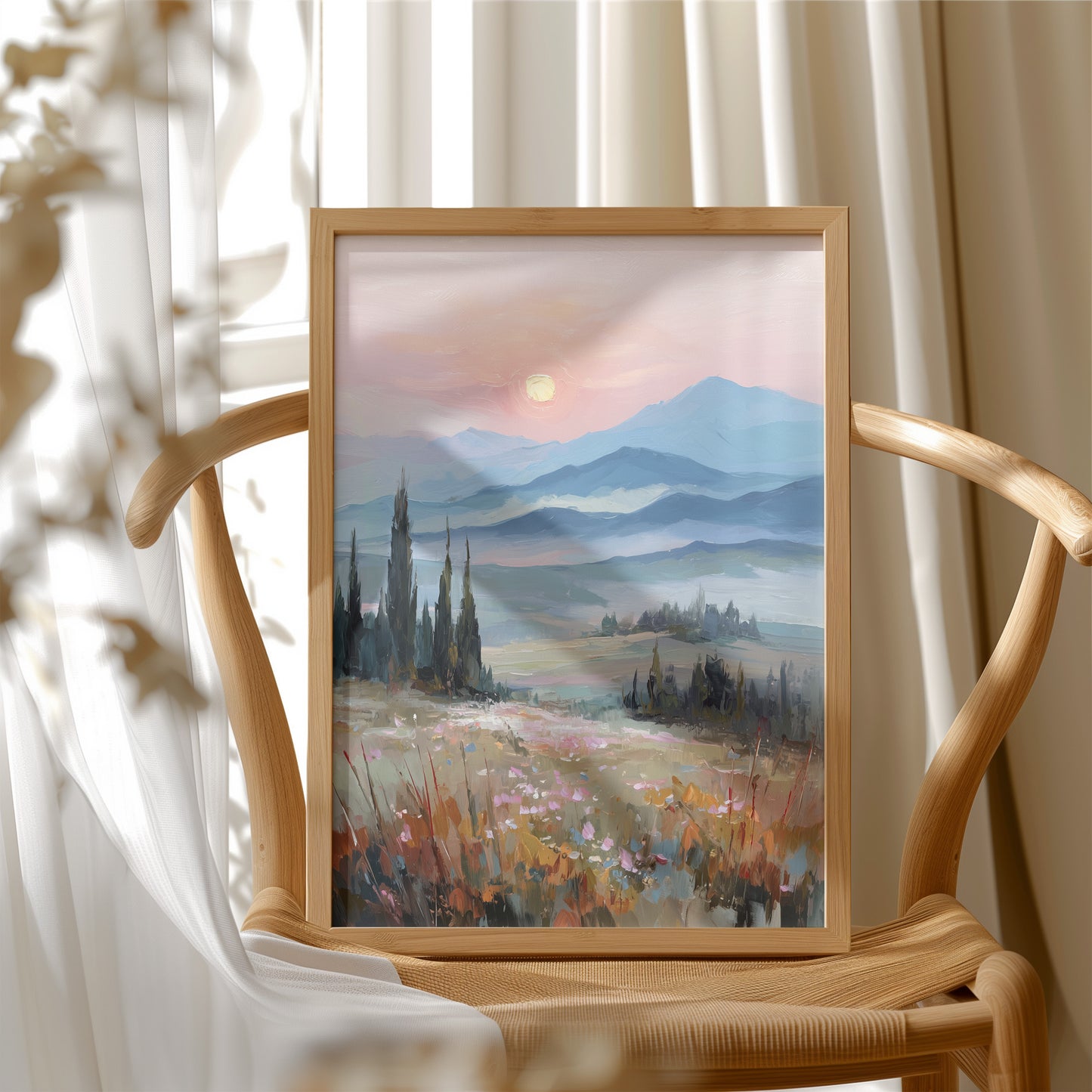 Where Morning Meets the Hills
