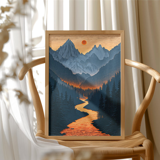 A Valley Lit From Within