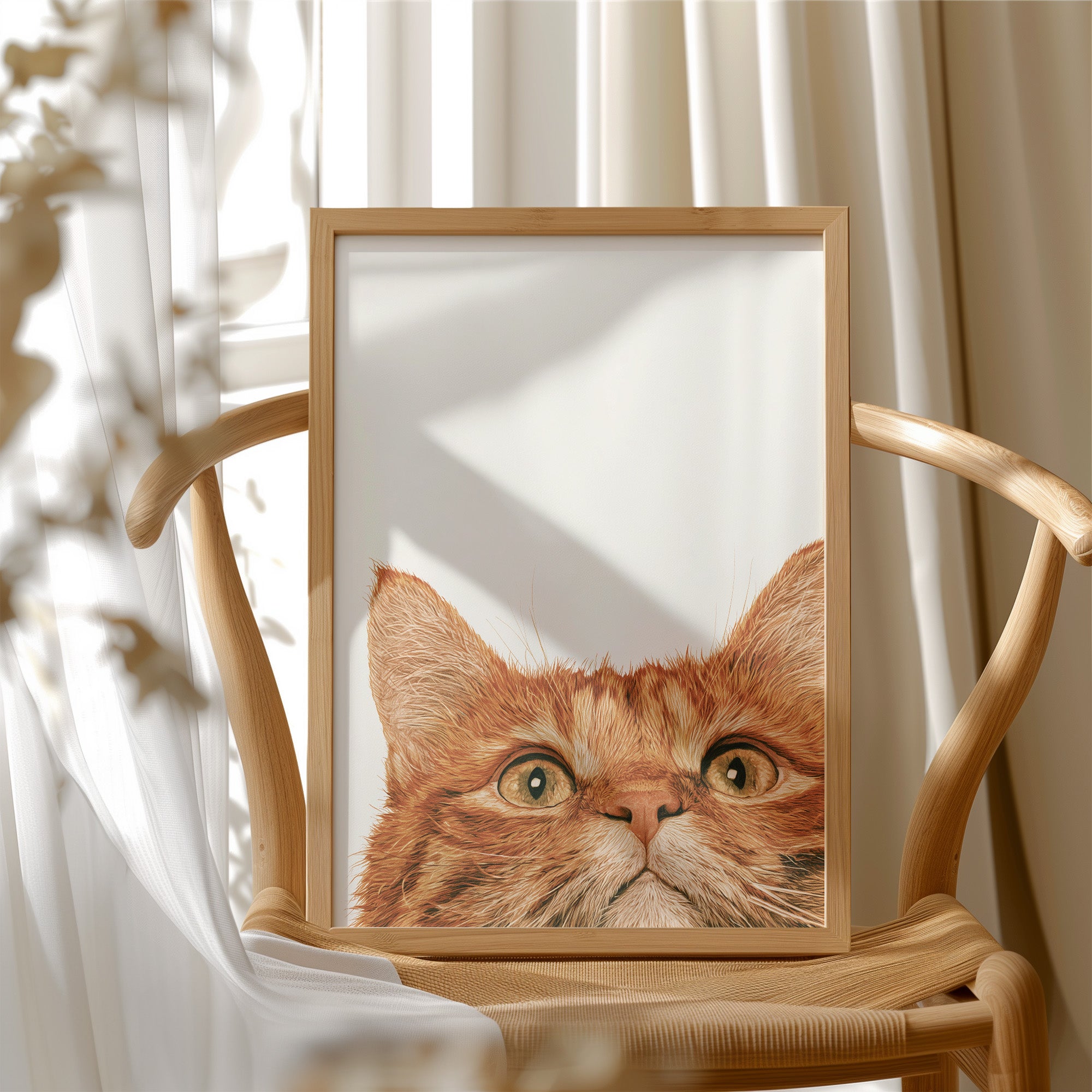 Orange Cat, Full Attention