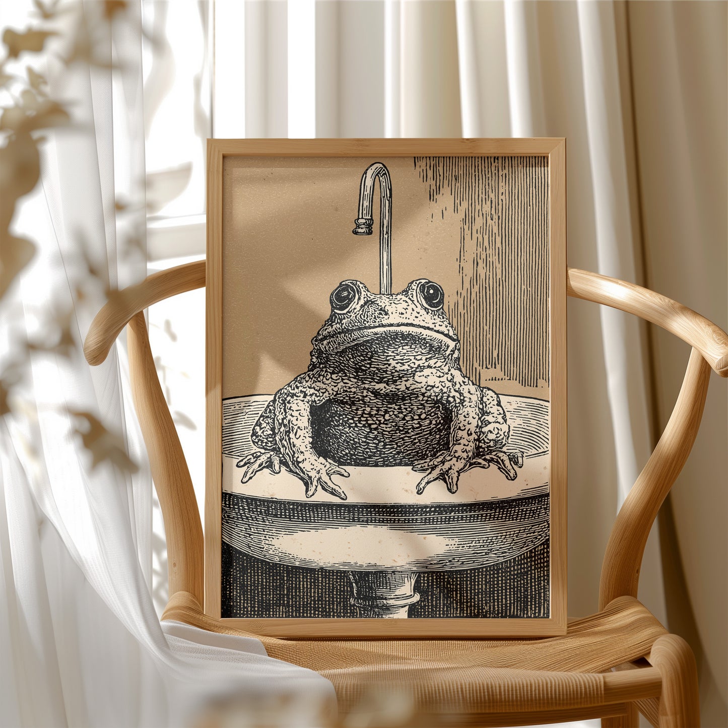 Toad Taking Over The Sink