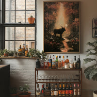 Moose At The Golden Hour