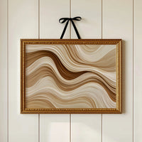 Caramel Ribbons in Motion