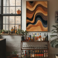 Wood Grain Wave Formation