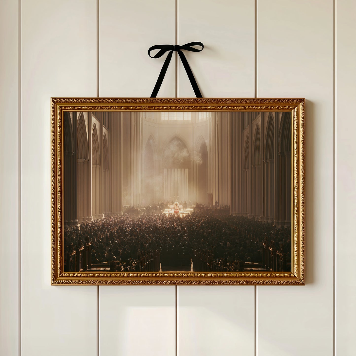 Light Falls Upon the Faithful