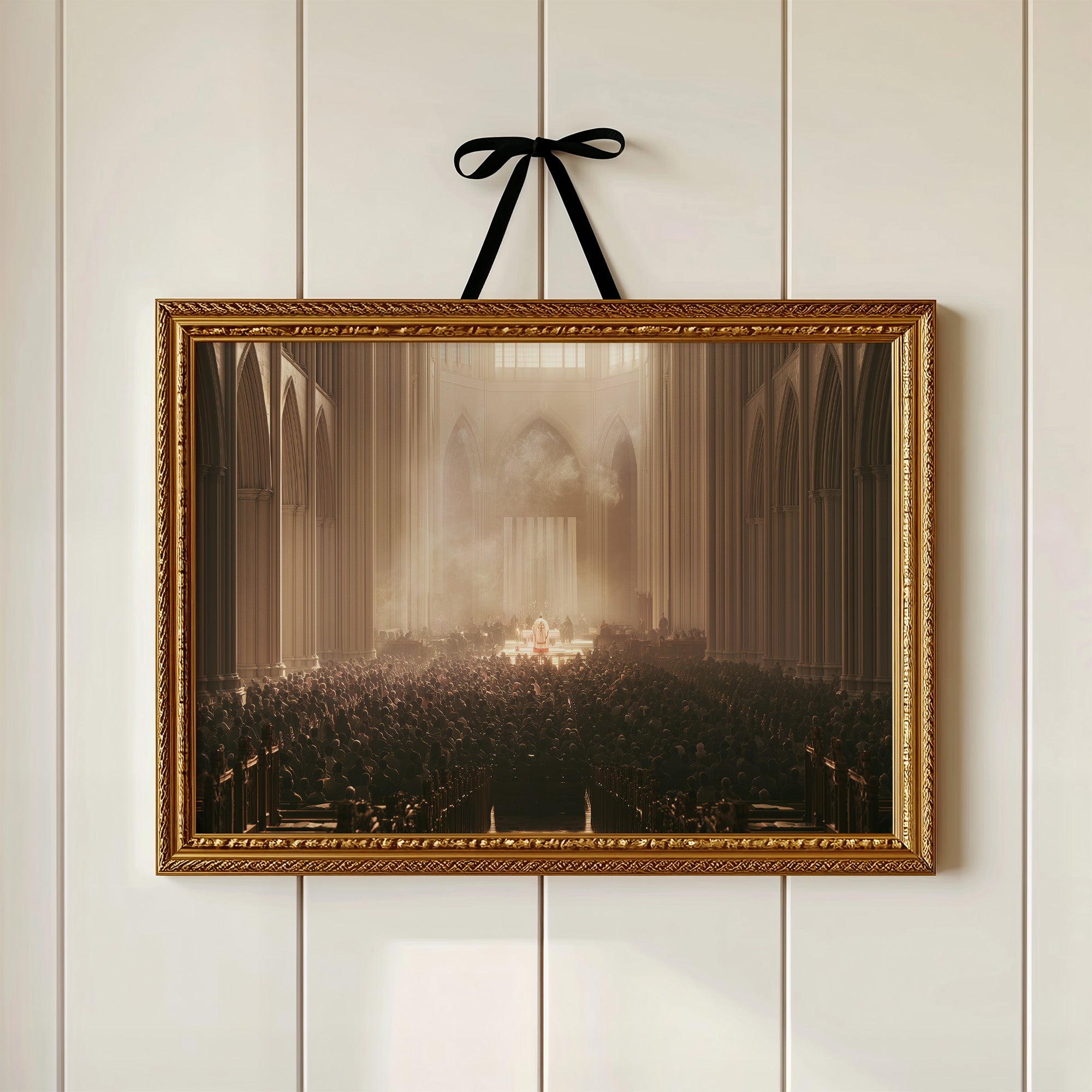 Light Falls Upon the Faithful