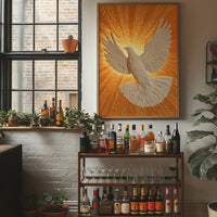 Radiant Dove Holy Spirit Print