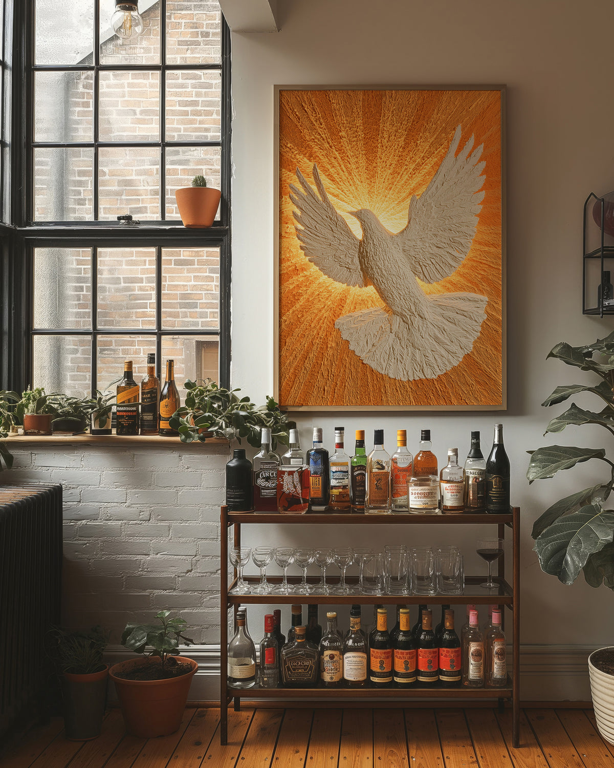Radiant Dove Holy Spirit Print
