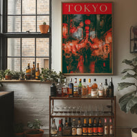 Tokyo Neon Alley Night Market