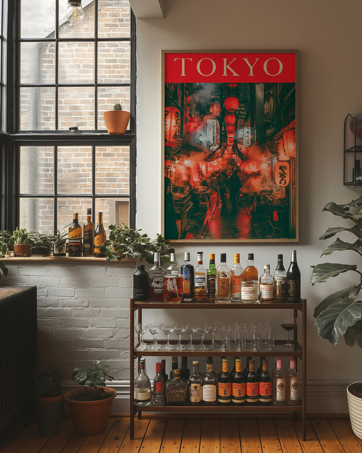 Tokyo Neon Alley Night Market