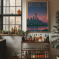Seattle Space Needle Twilight