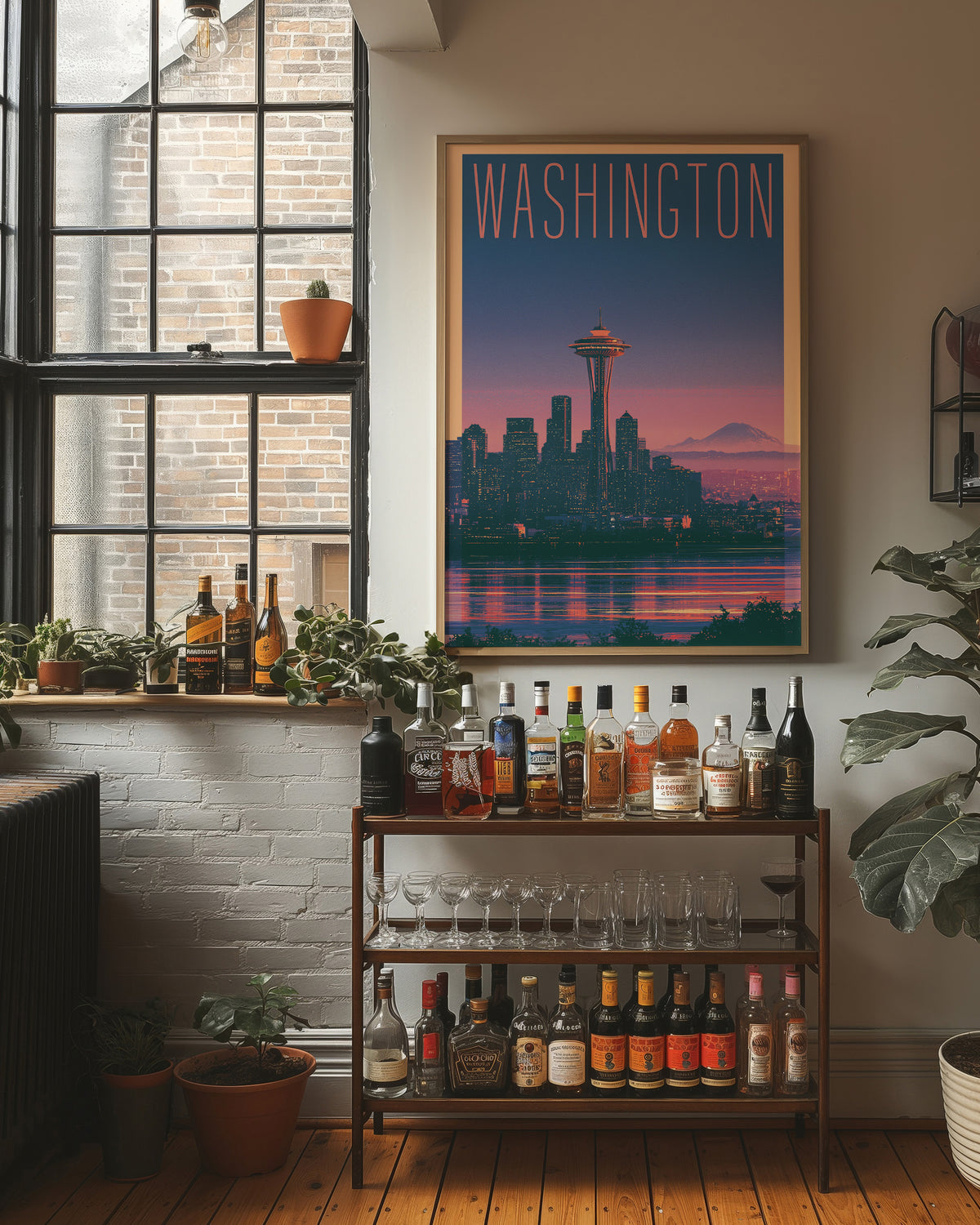 Seattle Space Needle Twilight