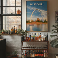 Gateway Arch River Golden Hour