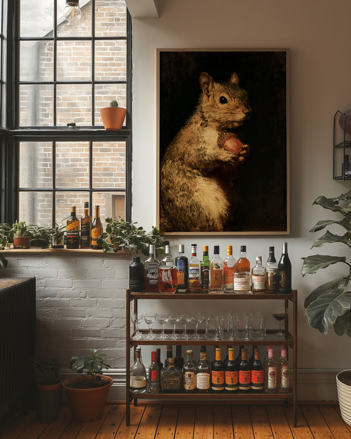 Dutch Master Squirrel Study