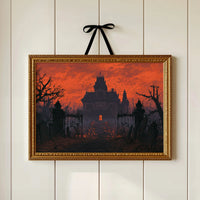 Haunted Manor Blood Red Sky