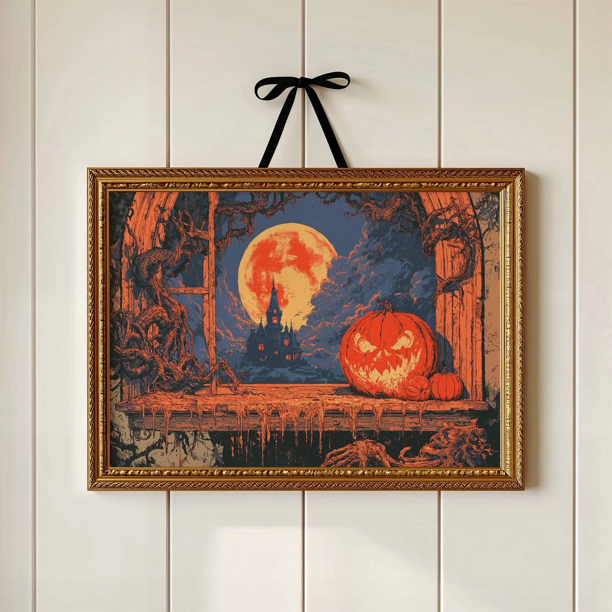 Jack-O-Lantern Blood Moon Watch