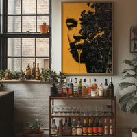 Amber Half Face Decay Art