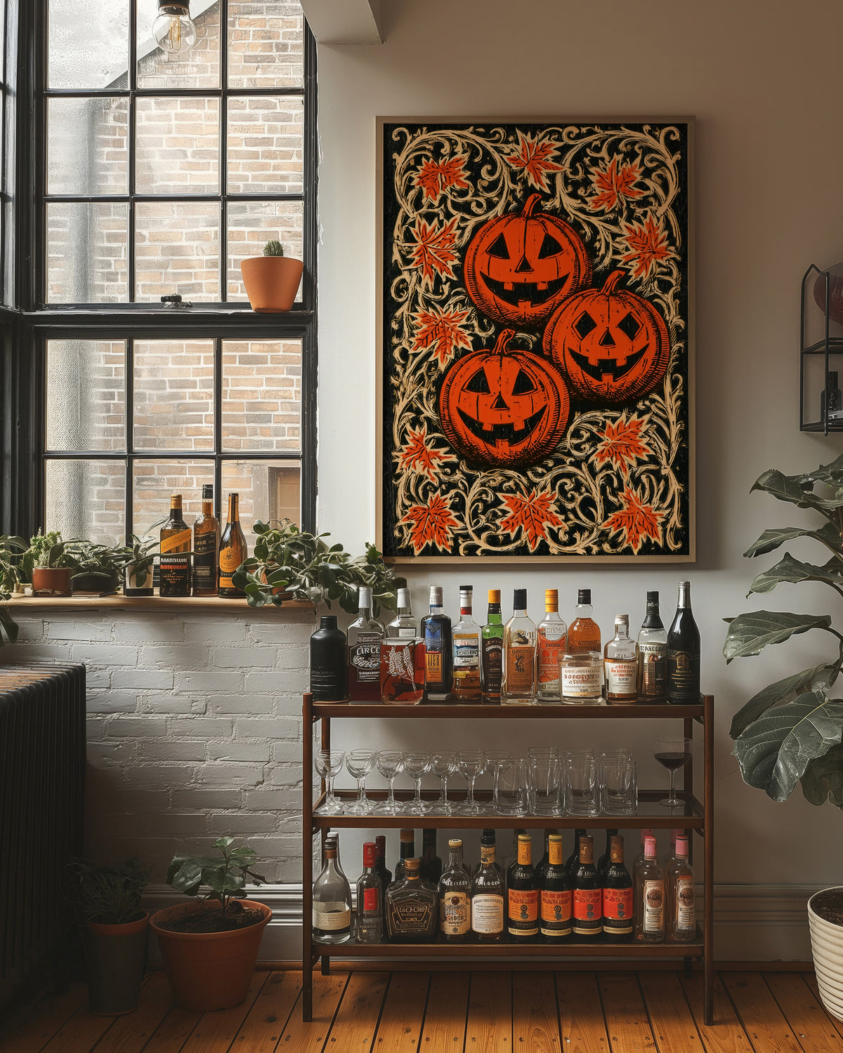 Jack-o'-Lanterns in Full Bloom