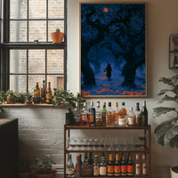 Witch's Walk Through Blue Woods