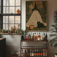 Ghost in a Witch Hat, Cat Included