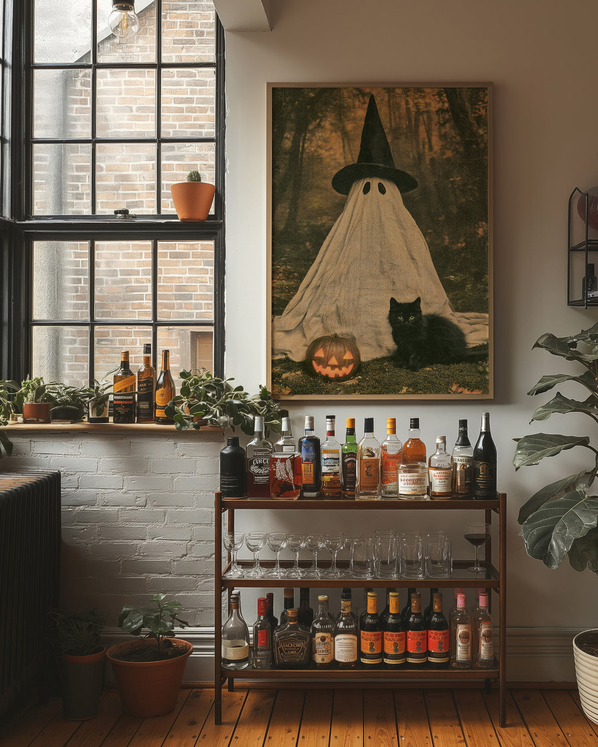Ghost in a Witch Hat, Cat Included
