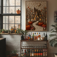 Stitched Cottage, Pumpkin Harvest