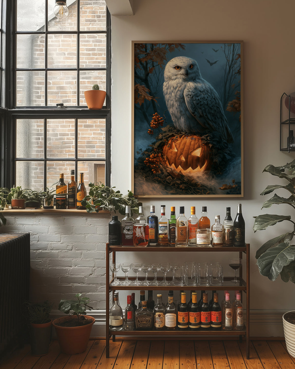 Snowy Owl and the Halloween Watch