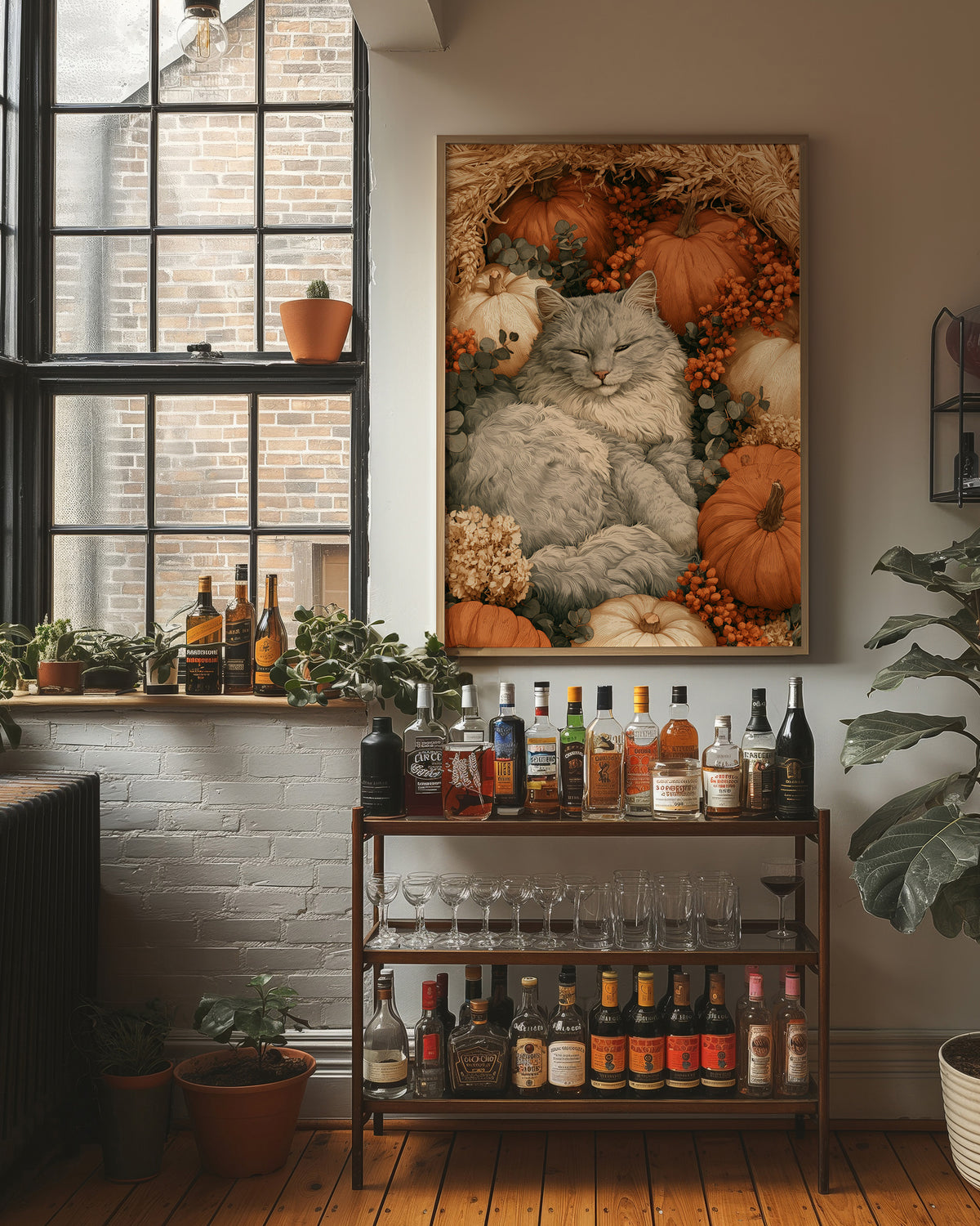 Dozing in the Pumpkin Patch