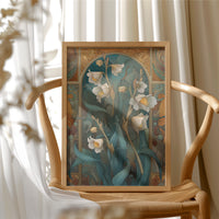Where Daffodils Dream In Teal