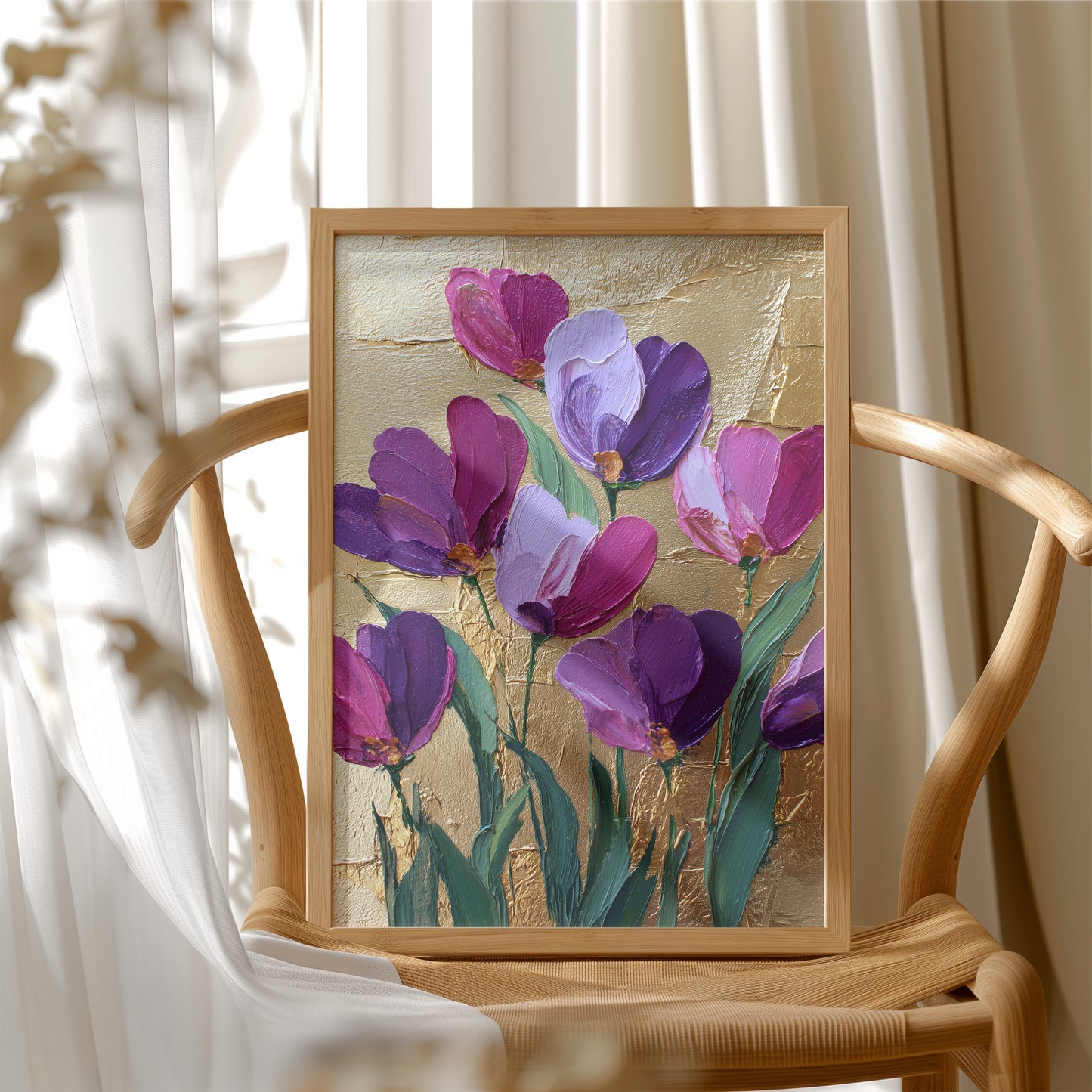 Purple In A Field Of Gold