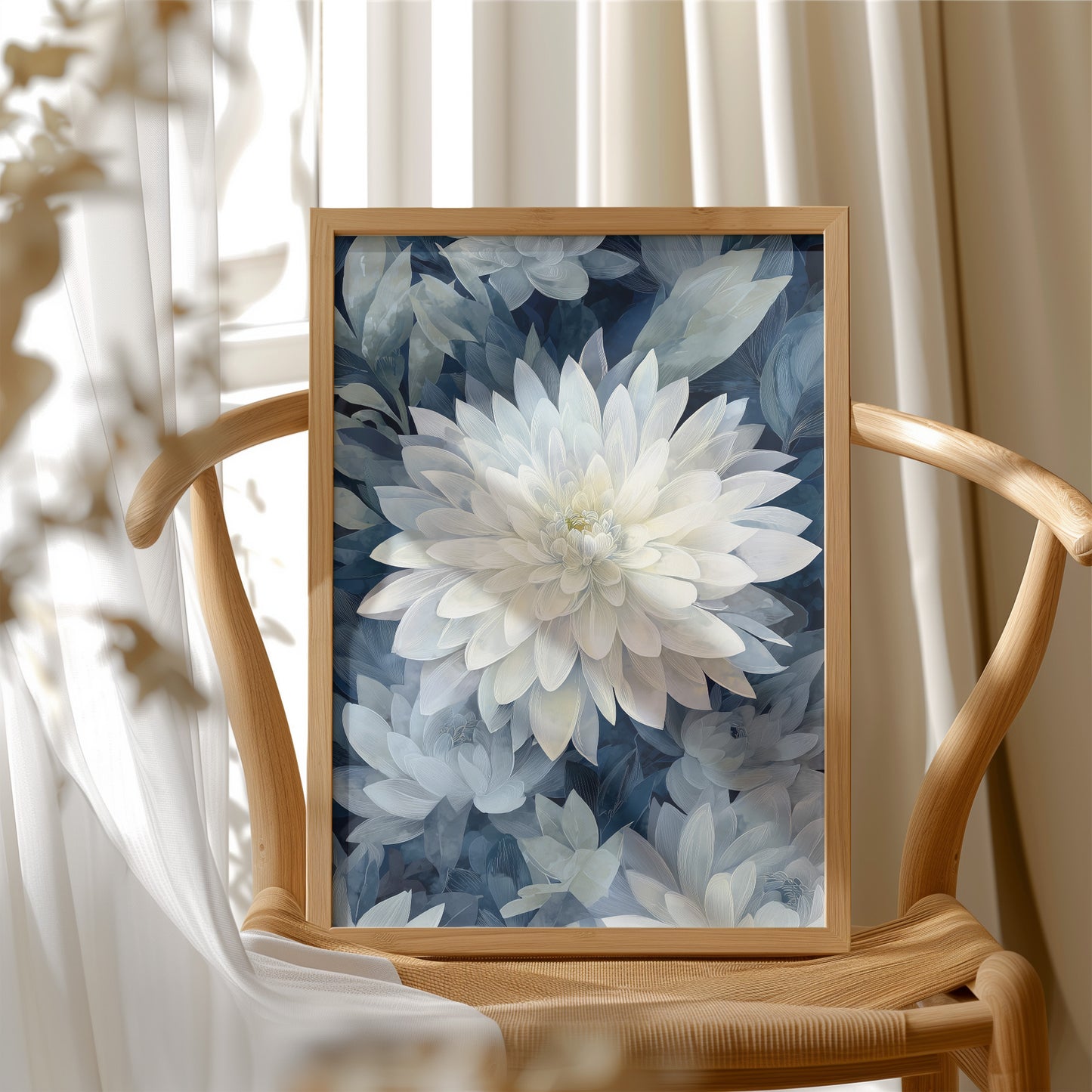 White Dahlia, Midnight Garden