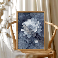 Every Petal In Blue Ink