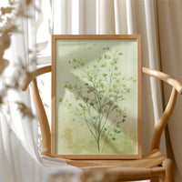 Quiet Stems in Soft Green