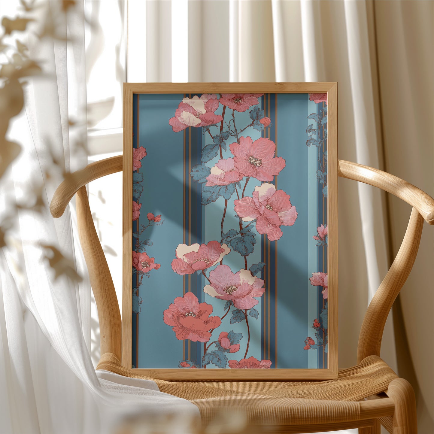Climbing Roses, Blue Between