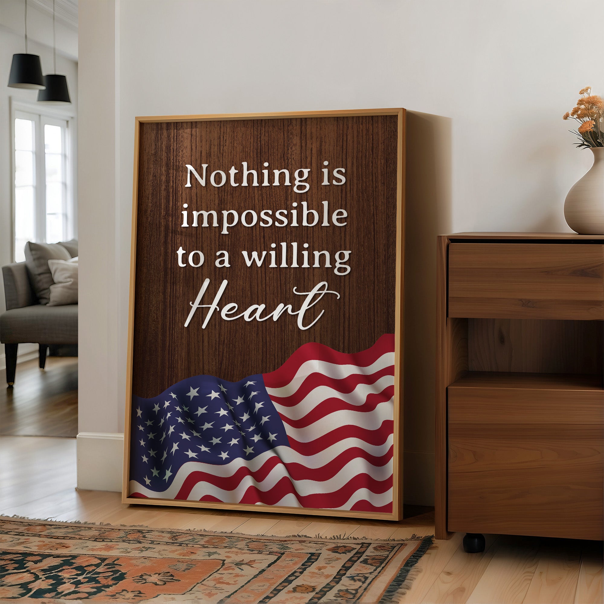 Nothing Is Impossible to a Willing Heart