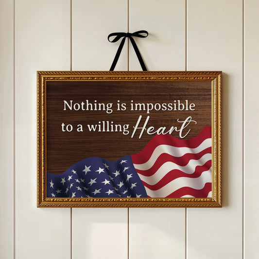 A Willing Heart Finds the Way