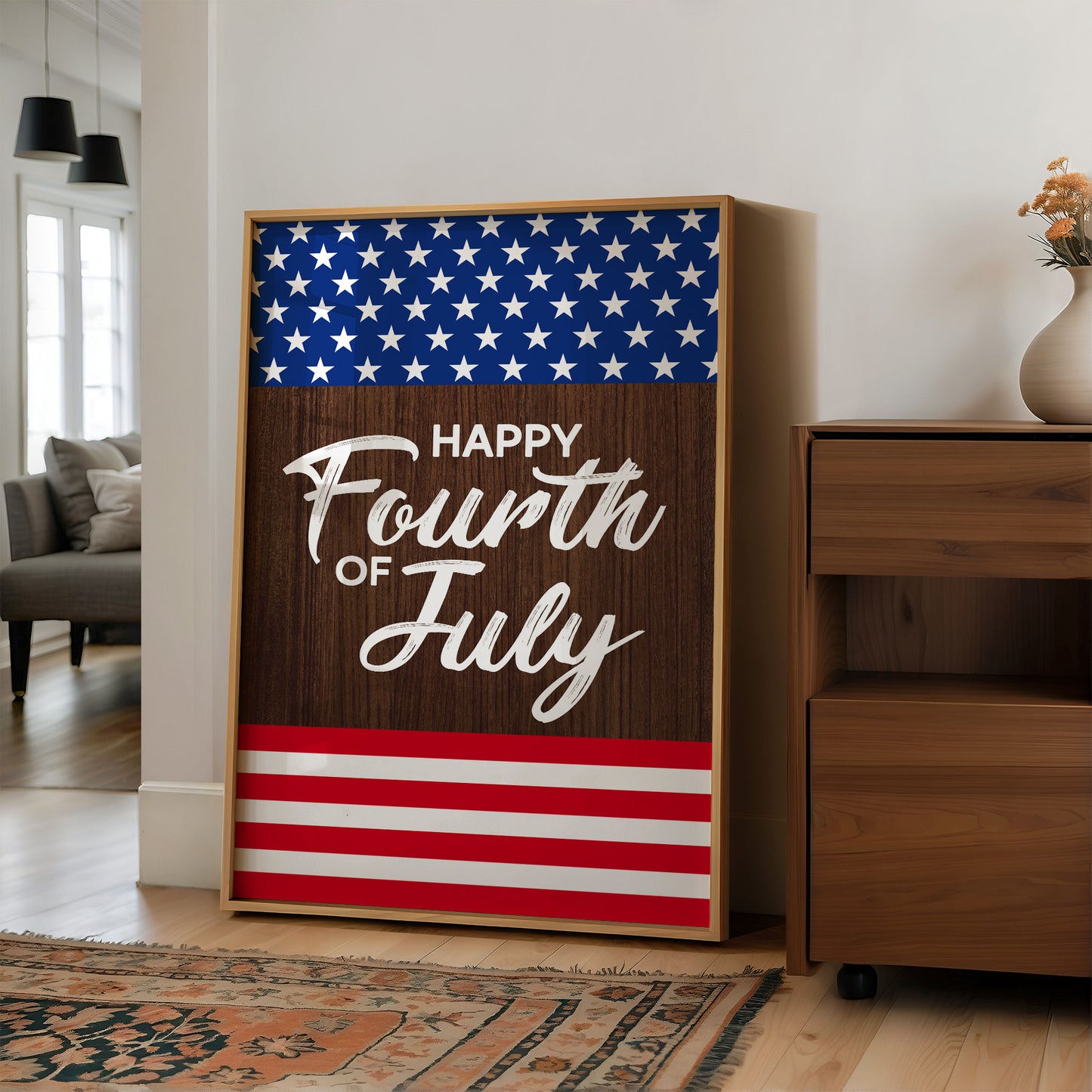 Stars, Stripes, and Something Grilling