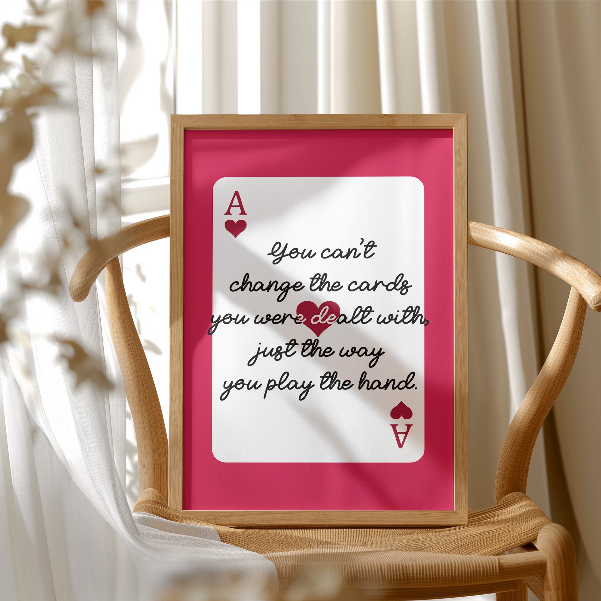 The Hand Is Yours to Play
