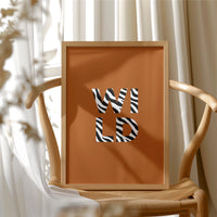 Zebra Stripes Spell It Out